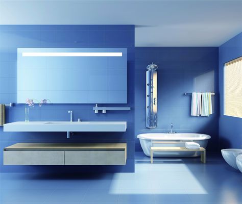 Modern Style LED Bluetooth Bathroom Mirror Customized For Living Room