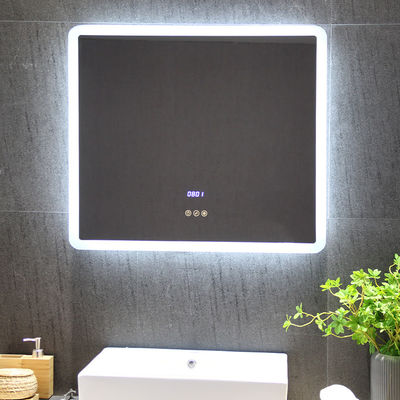 Waterproof Vanity Touch Screen Mirror For Hotel Bathroom Convenient