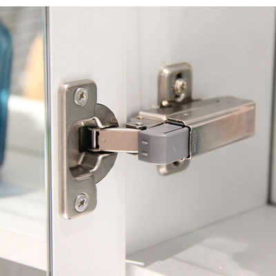 Modern Luxury LED Illuminated Mirror Cabinet Rust Resistant Customized