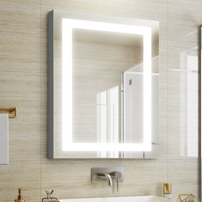 Anti Fog Custom Led Mirror With Medicine Cabinet For Home Bathroom Decoration