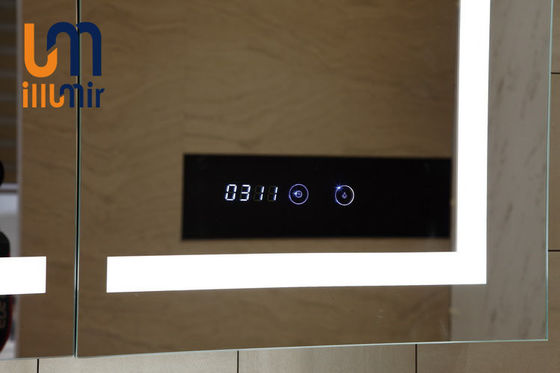 Modern Style Vanity Cabinet Mirror With Lights Customize High Accuracy
