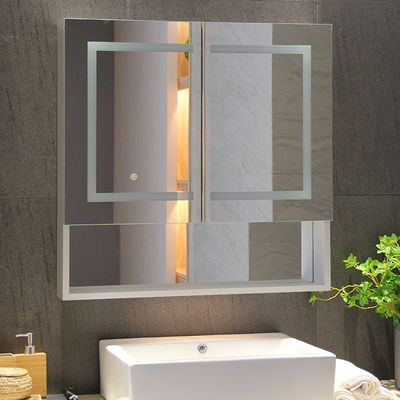 Smart Mirror with Bluetooth and LED Lighted Rectangle Medicine Cabinet