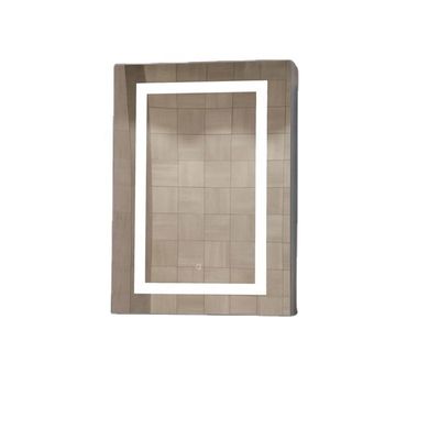 Aluminum Material LED Vanity Mirror for Custom Circle Wooden Mirror and Bathroom
