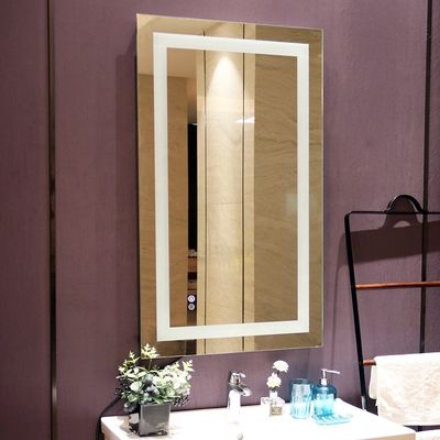 Aluminum Material LED Vanity Mirror for Custom Circle Wooden Mirror and Bathroom