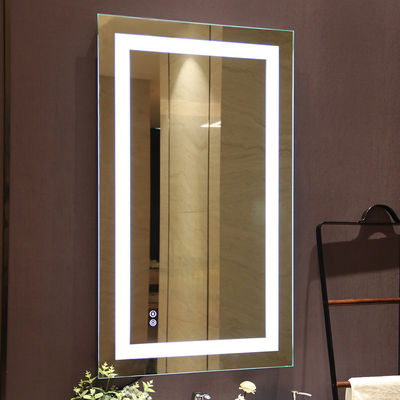 Aluminum Material LED Vanity Mirror for Custom Circle Wooden Mirror and Bathroom