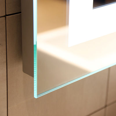 Aluminum Material LED Vanity Mirror for Custom Circle Wooden Mirror and Bathroom