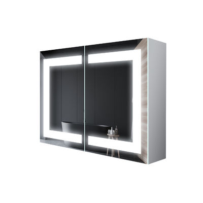 Long Lasting Led Medicine Cabinet Mirror Fashionable Vanity Mirror Cabinet With Lights