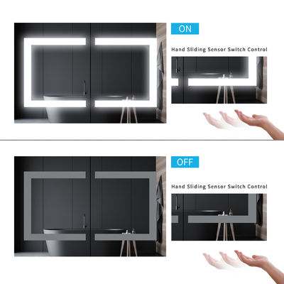 Long Lasting Led Medicine Cabinet Mirror Fashionable Vanity Mirror Cabinet With Lights