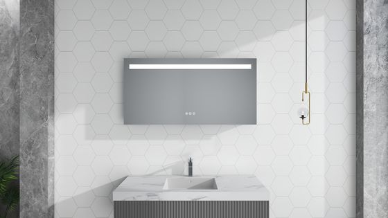 Intelligent Led Medicine Cabinet Mirror Automatic Lift Light Up Medicine Cabinet Mirror