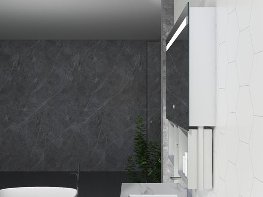 Intelligent Led Medicine Cabinet Mirror Automatic Lift Light Up Medicine Cabinet Mirror