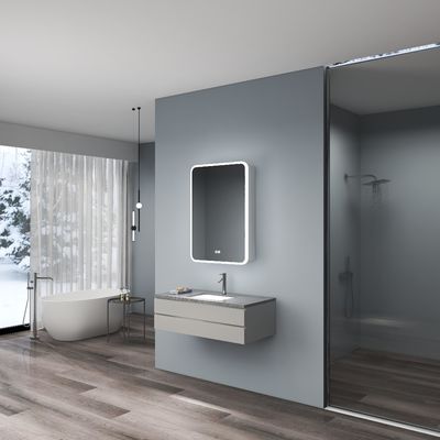 Contemporary Anti Fog Medicine Cabinet Moisture Proof With LED And Defogger