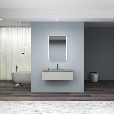 Contemporary Anti Fog Medicine Cabinet Moisture Proof With LED And Defogger