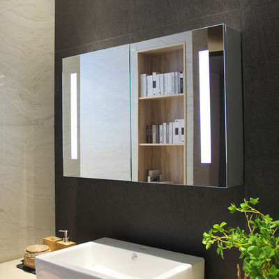 Home Decor Led Medicine Cabinet Mirror Rust Resistance Lighted Mirror Medicine Cabinet
