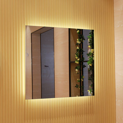 Touch Control Custom Bathroom Mirrors Salons Custom Makeup Mirror With Lights