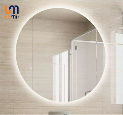 Custom Decor Vanity Mirror With Lights Versatile Mounting For Hotel