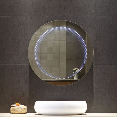80cm Diameter Infinite LED Mirror Wall Mounted High Brightness For Hotels