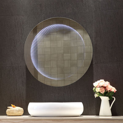 80cm Diameter Infinite LED Mirror Wall Mounted High Brightness For Hotels