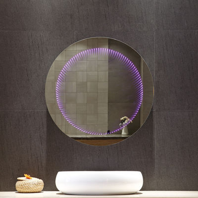 80cm Diameter Infinite LED Mirror Wall Mounted High Brightness For Hotels