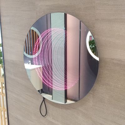 Wall Decoration 3D LED Infinity Mirror Round Infinity Wall Mirror Mildew Proof