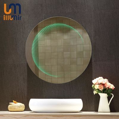 Multi Color LED Infinity Bathroom Mirror Rust Resistance Water Proof