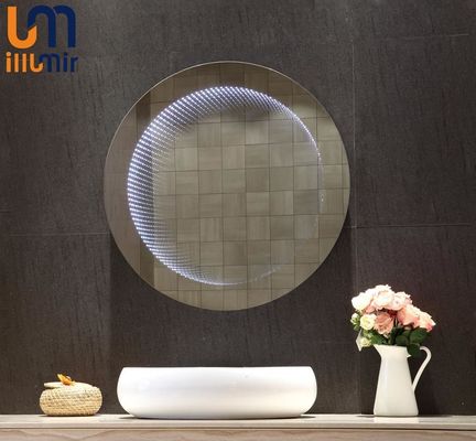 Multi Color LED Infinity Bathroom Mirror Rust Resistance Water Proof