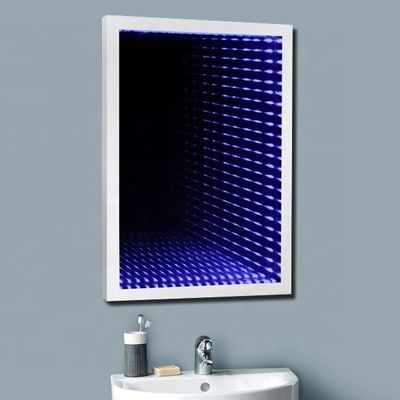 Customized Led Infinity Mirror Replaceable Light Strip Infinity Bathroom Mirror