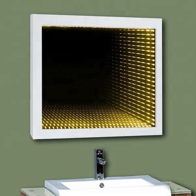 Easy Installation LED Infinity Mirror Wall Mounted 3D Mirror With Lights