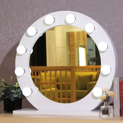 High Output Makeup Mirror With Lights Customizable Illuminated Makeup Mirror