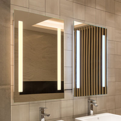 Modern Design Makeup Mirror With Lights Touch Sensor Anti Fog Illuminated Vanity Mirrors