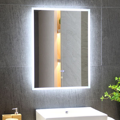 Modern Design Makeup Mirror With Lights Touch Sensor Anti Fog Illuminated Vanity Mirrors