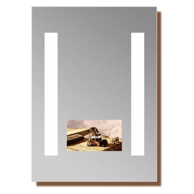 Customized Led Bathroom Mirror With TV High Brightness Water Resistant