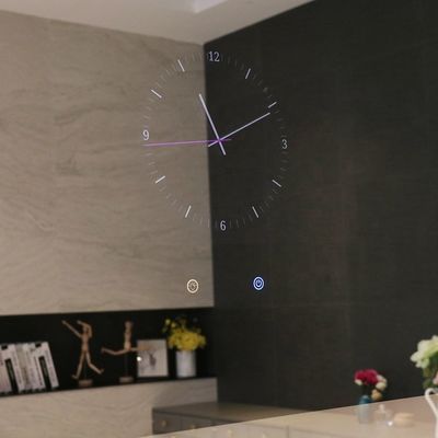 Natural Warm Light Lighted Mirror TV Residential Led Bathroom Mirror With TV
