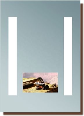 Frameless Lighted Mirror TV Touch Screen Backlit Mirror With TV High Tech
