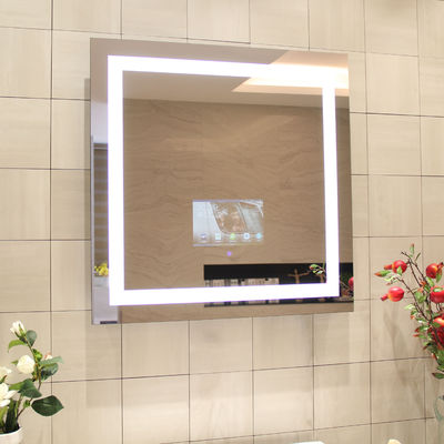 Bluetooth Speaker Lighted Mirror Waterproof TV Mirror With Built In TV