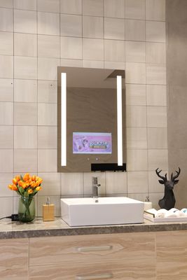 Bluetooth Speaker Lighted Mirror Waterproof TV Mirror With Built In TV