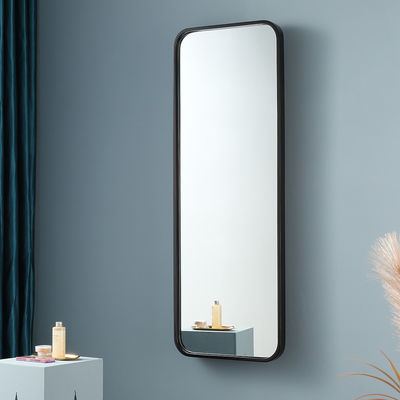 Wooden Frame Led Full Length Mirror Color Temperature Adjustable Led Full Body Mirror