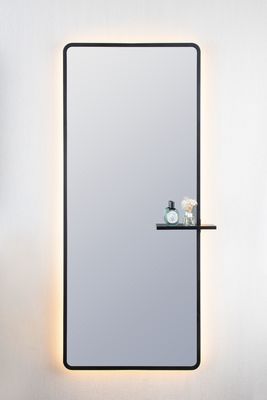Touch Sensor Led Full Length Mirror Easy Maintenance Bedroom Vanity With Lights