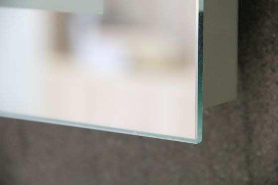 Smart Touch Sensor Anti-fog Led Mirror For Hotel Bathroom With Silver Lenses Material