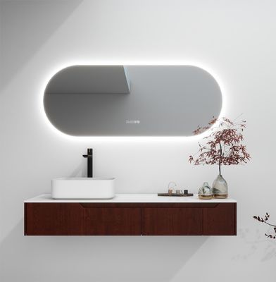 Lighting Defogging Touch Function LED Bathroom Mirror with Magnifying Feature