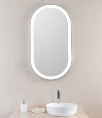 Lighting Defogging Touch Function LED Bathroom Mirror with Magnifying Feature