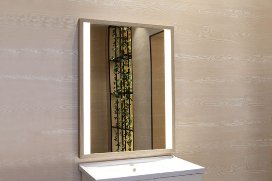 Wall Mounted Framed LED Mirror with Touch Switch and High Output Lighting Source
