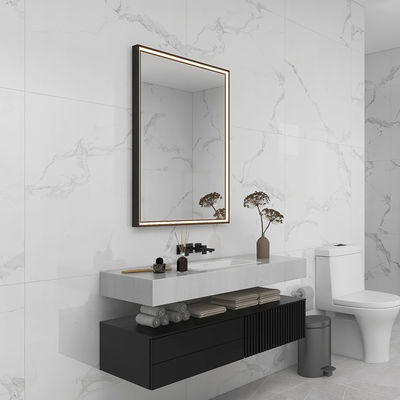 Customized Size 2023 High Output 2835 SMD Touch Screen LED Hotel Bathroom Vanity Mirror