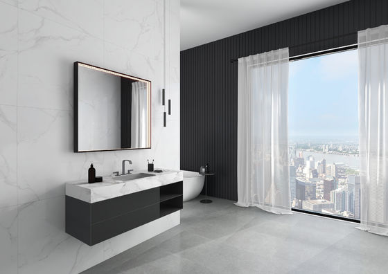 Customized Size 2023 High Output 2835 SMD Touch Screen LED Hotel Bathroom Vanity Mirror
