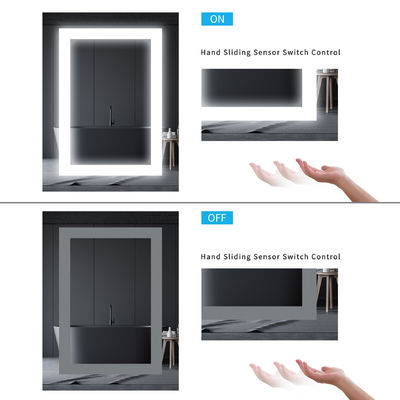Modern Style Wall Mount Backlit Lighted LED Bathroom Vanity Mirrored Medicine Cabinet