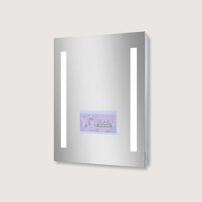 Frameless Illuminated Bathroom Wall Mirror With Touch Screen LCD TV And Defogger