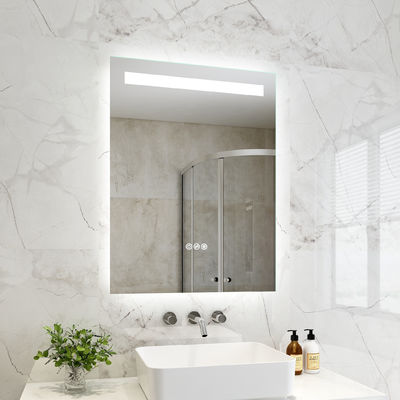 Bathroom Wall Mounted LED Make Up Mirror with High Output SMD LEDs and Modern Design Style