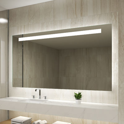 Bathroom Wall Mounted LED Make Up Mirror with High Output SMD LEDs and Modern Design Style