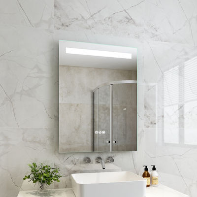 Bathroom Wall Mounted LED Make Up Mirror with High Output SMD LEDs and Modern Design Style