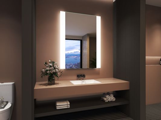 Oval Shape Modern Bathroom LED Mirror with Bluetooth Music Speaker and Smart Light