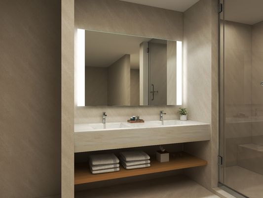 Oval Shape Modern Bathroom LED Mirror with Bluetooth Music Speaker and Smart Light